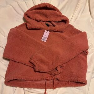 Wild Fable Rust Hooded Jacket